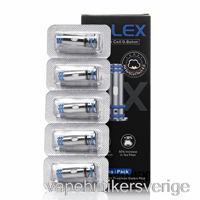 Vape Sverige Freemax Gx/gx-p Utbytesspolar 0,8ohm Gx Mesh Coils
